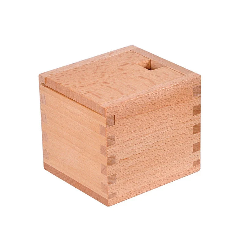 Secret Box Magic IQ Puzzle Brain Fitness Games Teaser Puzzles For Adults and Kid Mind Oblique Placement of Building Blocks